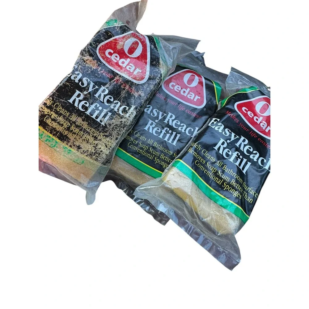 O Cedar Ocedar Easy Reach Refill Mop Heads New In Bag (3)